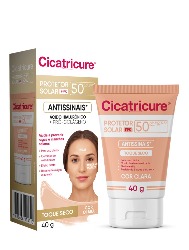 CICATRICURE PROT SOLAR FPS50 C/COR CL 40G