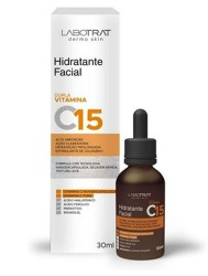 LABOTRAT HIDRATANTE FACIAL DUPLA VITAMINA C15 DERMO SKIN 30ML