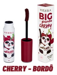 VIZZELA MASCARA PARA CILIOS BIG NO PANDA CHERRY - BORDO