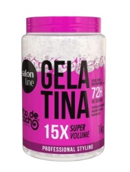SALON LINE TODECACHO GELATINA CONDICIONADOR SUPER VOLUME 1KG