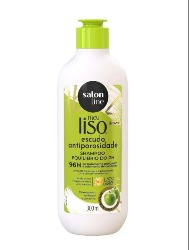SALON LINE MEU LISO SHAMPOO ESCUDO ANTIPOROSIDADE 300ML