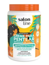 SALON LINE SL CREME PENTEAR CONDICIONADOR ATIVADOR DEFINICAO