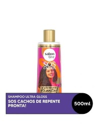 SALON LINE SOS SHAMPOO ULTRA GLOSS DE REPENTE PRONTA 500ML