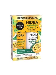 SALON LINE HIDRA KIT SHAMPOO+CONDICIONADOR MARACUJA 300ML