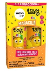 SALON LINE TODECACHO KIT SHAMPOO 300ML + CONDICIONADOR 200ML