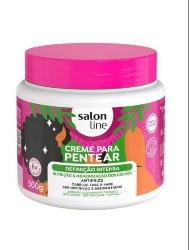 SALON LINE SL CREME PENTEAR CONDICIONADOR DEFINICAO INTENSA 5