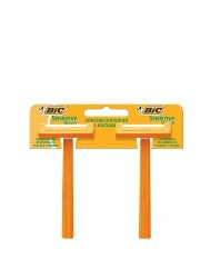 BIC AP BAR SENSITIVE SHAVER C/2 CART C/12