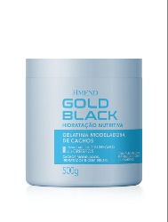 AMEND GOLD BLACK HIDRATACAOGELATINA MODELADORA DE CACHOS NUTRITIVA 500G