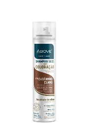 ABOVE SHAMPOO A SECO C/COLORACAO CASTANHO CLARO 150ML/90G