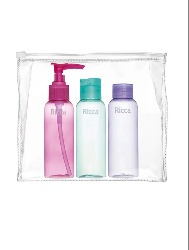 RICCA CONJUNTO DE VIAGEM CASE COM 3 FRASCOS