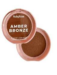 RUBY ROSE L.R. BRONZER COMPACTO AMBER BRONZE HB M202 - TROPICAL TAN
