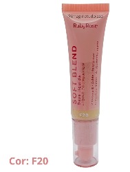 RUBY ROSE L.R. BASE LIQUIDA SOFT BLEND HB M301-G1 - COR F20