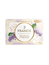 FRANCIS SABONETE BARRA CLASSICO BRANCO 90G