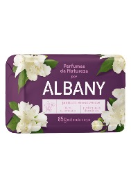 ALBANY SABONETE BARRA PERFUME JASMIM 85G