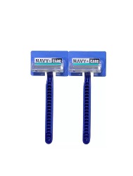 NAVY APARELHO DE BARBEAR USO MANUAL C/2 LAMINAS AZUL