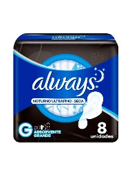 ALWAYS ABS SECA NOT ULTRAFINO G C/8