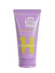 OH MY MASCARA HIDRATACAO EU AMO CRONOGRAMA 150G