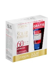 LOREAL PROT SOL FACIAL 040G F60 + GEL LIMP FAC 40G