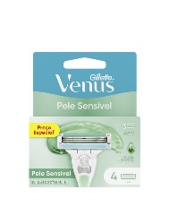GILLETTE CARGA VENUS SENSIVEL C/4