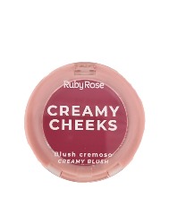 RUBY ROSE LINHA ROSA BLUSH CREMOSO CREAMY CHEEKS HB M02 - PEACHY VIBE
