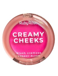 RUBY ROSE LINHA ROSA BLUSH CREMOSO CREAMY CHEEKS HB M02 - PINK TINT