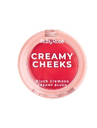 RUBY ROSE LINHA ROSA BLUSH CREMOSO CREAMY CHEEKS HB M02 - CHERRY RED