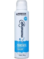 MONANGE DESOD AEROSOL 150ML SENSIVEL SEM PERFUME
