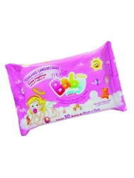 MURIEL BABY TOALHA UMEDECIDA 50UN MENINA