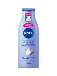 NIVEA BODY LOTION 400ML SOFT MILK
