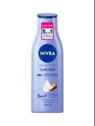 NIVEA BODY LOTION 200ML SOFT MILK SECA