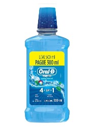 Oral-B Antisséptico Bucal Complete Menta Pague 300ml, Leve 500ml