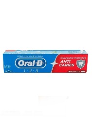 Oral-B 1, 2, 3 AntiCaries Menta Suave - Creme Dental 70g