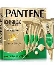 PANTENE AMPOLA KIT 3UN RESTAURACAO PRO-V