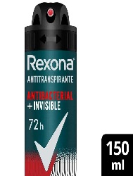 REXONA DESOD AEROSOL MEN 150ML ANTIBACTERIAL