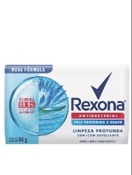 REXONA SAB BARRA 84G ANTIBACTERIAL