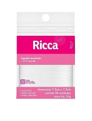 RICCA ALGODAO QUADRADO C/50UN 3216