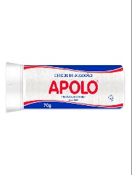 Apolo - Algodão Disco Zip Lock 70g