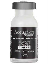 Acquaflora Fluído Concentrado Reestruturante Pós-coloração - Ampola de Tratamento 12ml