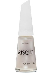 RISQUE ESMALTE PLATINO