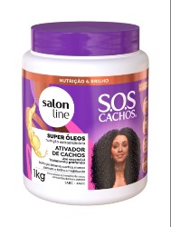 SALON LINE ATIVADOR CACHOS 1KG NUTRITIVO 34682