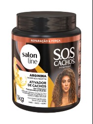 SALON LINE ATIVADOR CACHOS 1KG RECONSTRUCAO 95092