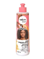 SALON LINE ATIVADOR CACHOS 300ML INTENSO 34627