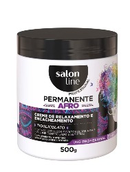 SALON LINE PERMANENTE AFRO CR RELAXANTE 500G 95003
