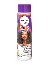 SALON LINE S.O.S. SHAMPOO 300ML 12 OLEOS 34700