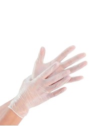 SANTA CLARA LUVA VINIL PAR M 505