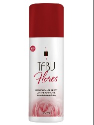 TABU DESOD SPRAY FLORES 90ML