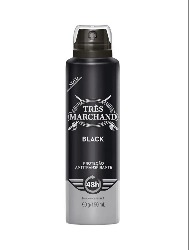 TRES MARCHAND DESOD AEROSOL 150ML BLACK