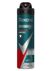 REXONA DESOD AEROSOL MEN 150ML ANTI + INVISIBLE