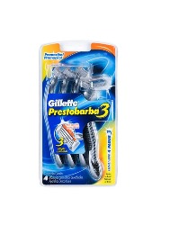 GILLETTE PRESTOBARBA 3 L4P3 MASCULINO