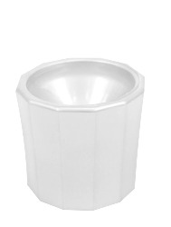 SANTA CLARA POTE PLASTICO 4543 DAPPEN BRANCO